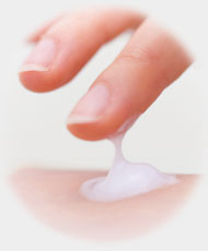 アクシードミネラル美容クリームType3使用イメージ